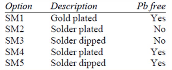 Statek石英晶體振蕩器表面貼裝焊接指南