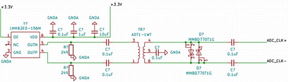 LVPECL差分晶體振蕩器時鐘源電路設(shè)計