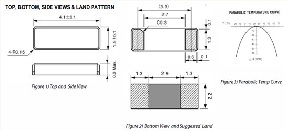 CDX-0746晶振,32.768K貼片晶振,4115金屬封裝晶振