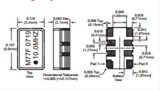 TX193晶振,康納溫菲爾德晶振,5.0*3.2mm有源晶振 TX193晶振,康納溫菲爾德晶振,5.0*3.2mm有源晶振