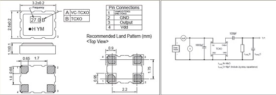 HSB321S晶振,溫補(bǔ)晶振,加高進(jìn)口有源晶振