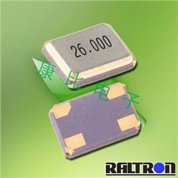 RH100-25.000-18-F-TR,Raltron微處理器晶體,3225mm,25MHz