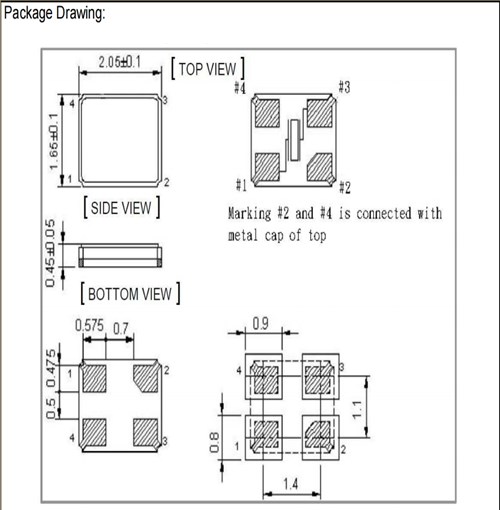 KVG無源晶體\XMP-12132-A1-12pF-26MHz\6G通信專用晶振