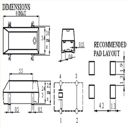 QVS高性能晶振\6G藍牙晶振\QPM25A-2XDF12.5-32.768KHz