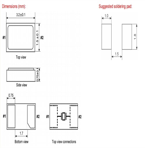 KX-327NHT無(wú)線應(yīng)用晶體,12.87159,格耶32.768KHZ晶振