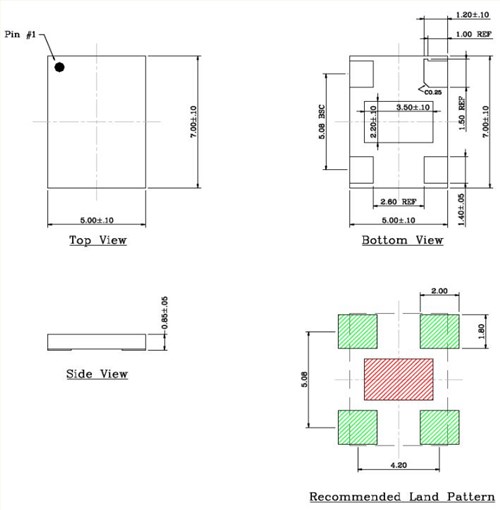 DSC1003AI2-040.0000T,Microchip進(jìn)口晶振,7050mm,測(cè)試設(shè)備晶振