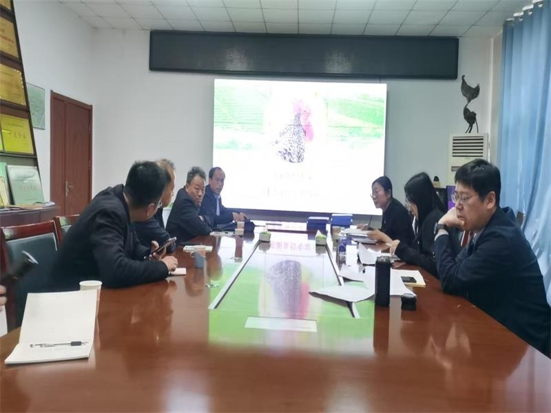  省畜牧局畜禽遺傳資源保種效果評估小組到金秋農牧公司開展評估工作