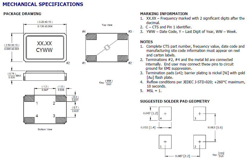 403晶振,403C11A32M00000晶振,無(wú)源晶振