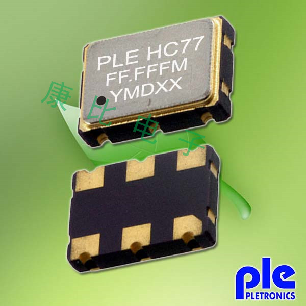 Pletronics晶振,貼片晶振,HC77D晶振