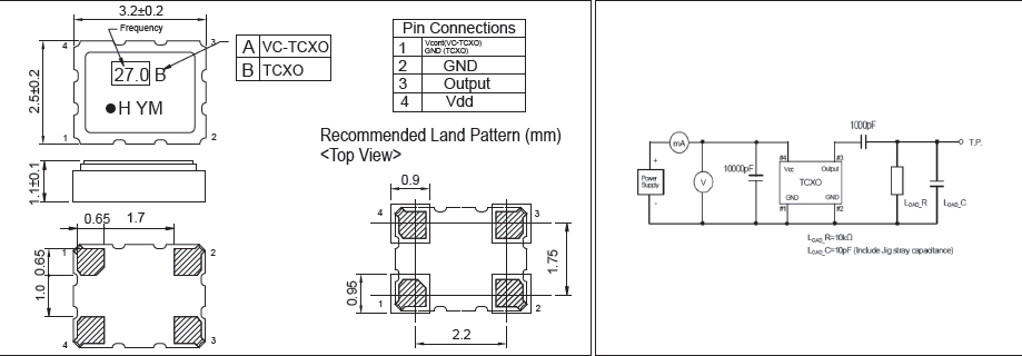 HSB321S晶振,溫補(bǔ)晶振,加高進(jìn)口有源晶振