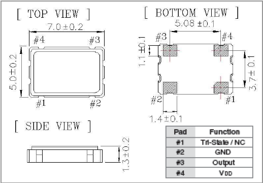 OC晶振,OCETDLJANF-25.000000晶振,,泰藝進(jìn)口貼片晶振