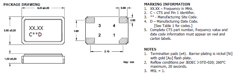 632 3225 OSC 632 3225 OSC