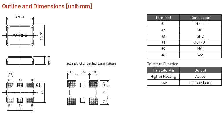 SHO-3225 3225 OSC SHO-3225 3225 OSC